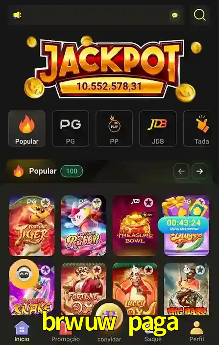 Promoções Especiais no brwuw paga App
